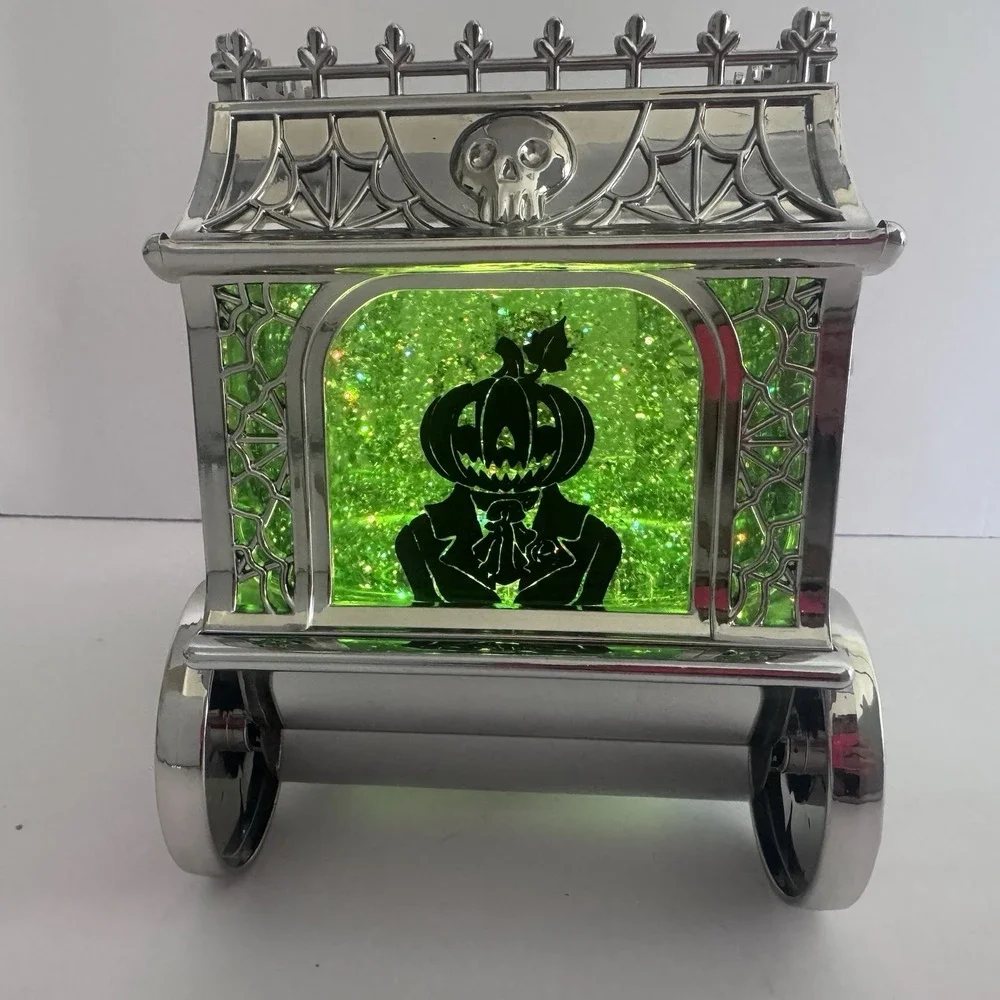 Bath & Body Works Halloween 3Wick Light Up Carriage Candle Holder 2023 Halloween